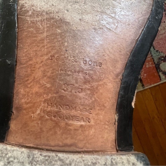 rag & bone Brown Ankle Boots - Picture 7 of 7